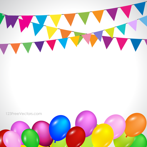 Happy Birthday Party Background | Public domain vectors