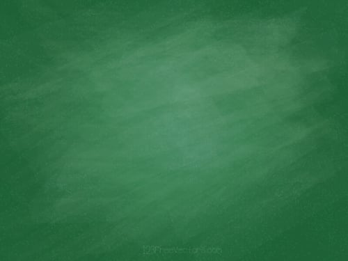 Yeşil yazı tahtası
