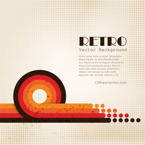 Abstract Retro Graphics