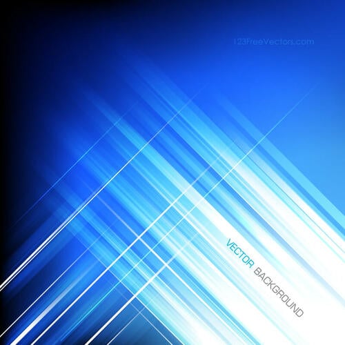 Blue Abstract Lines Background