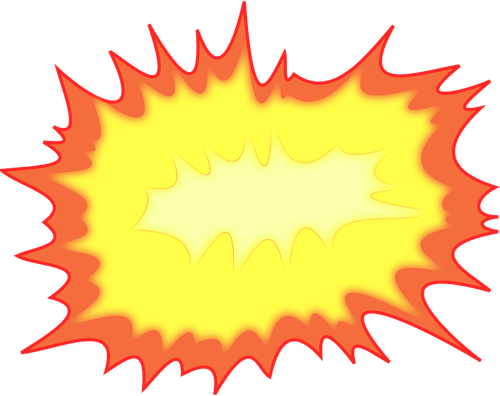 Explosion vector illustration