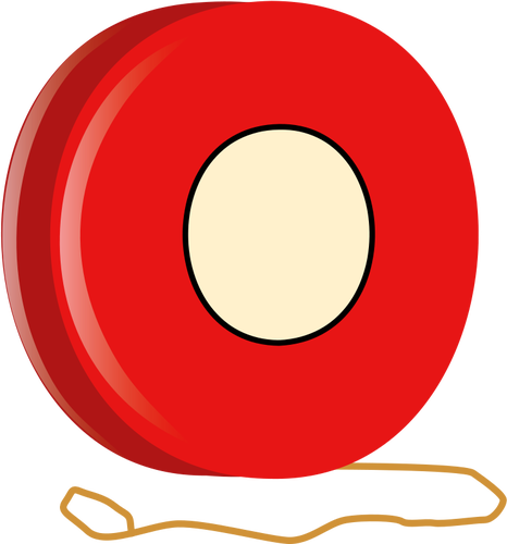 An early version of the yo-yo toy vector clip art