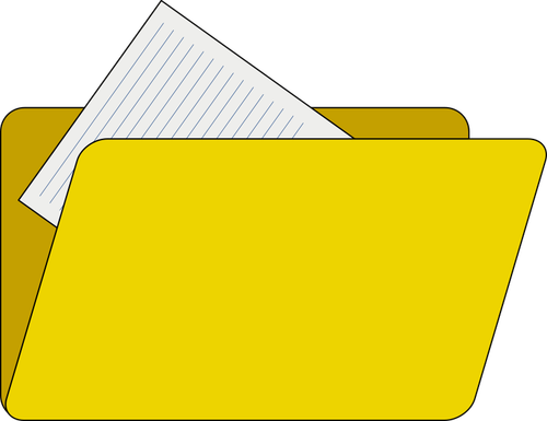 Folder with documents