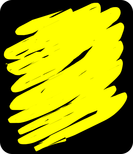 Yellow scribble