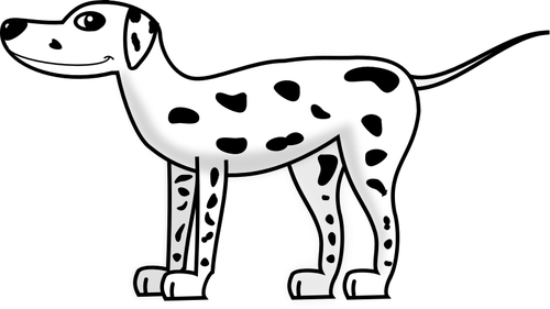 Vektorikuva dalmatiasta