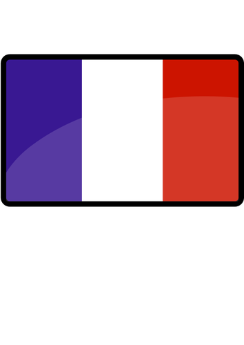 Flag of France vector graphics