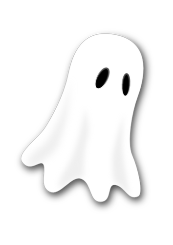 Ghost mask vector image