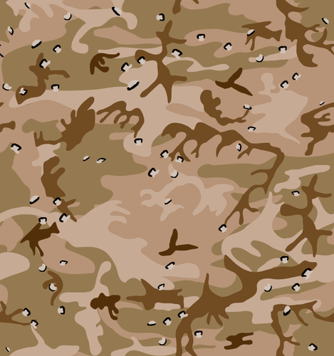 Imagem de vetor de uniforme de camuflagem de deserto