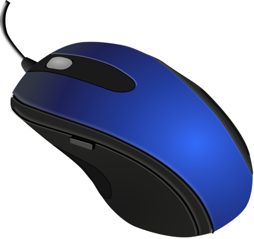 Ilustração em vetor do mouse PC