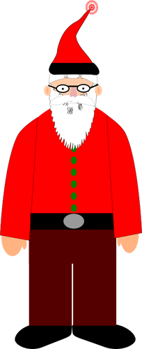 Santa Claus vektor konst