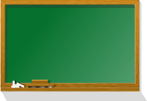 Vector illustration of blackboard