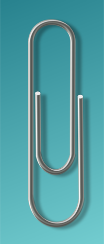 Paperclip vector afbeelding