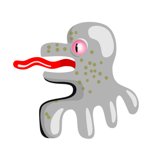 Kreslený chobotnice