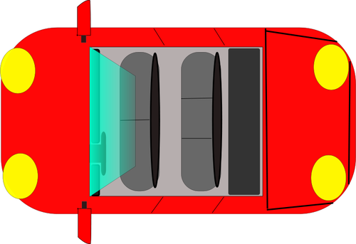 Gráficos vectoriales de coche deportivo