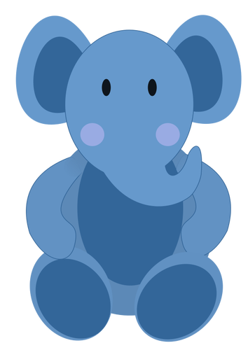 Brinquedo de bebê elefante