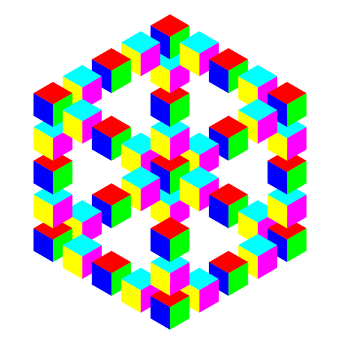 Hexagon kubus