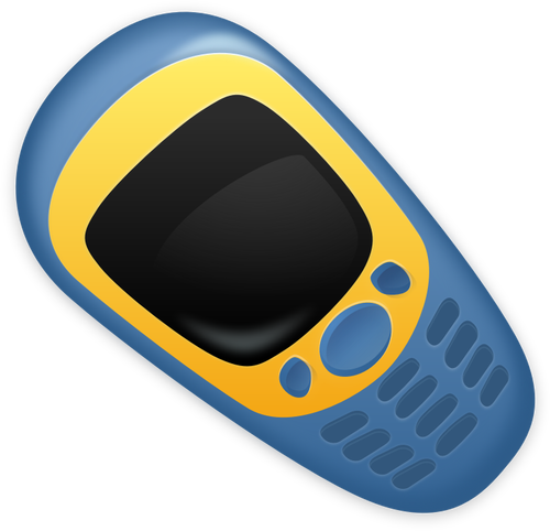 Imagine vectorială de retro cellphone