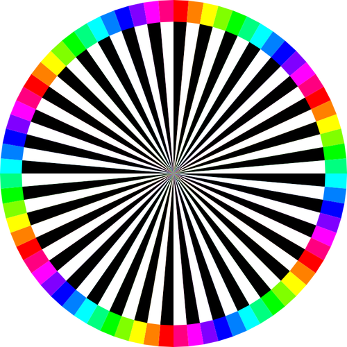 Gráficos vectoriales pallette colorido