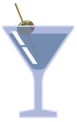 Martini com azeitona
