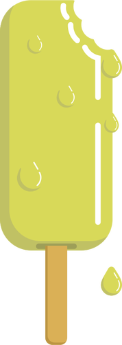 Illustration de vecteur citron crème glacée