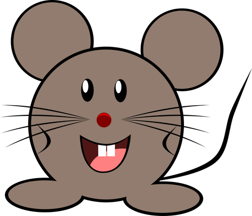 Smiling mouse