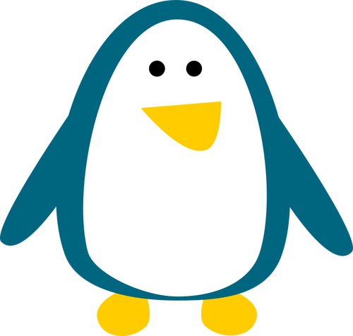 पेंगुइन वेक्टर छवि