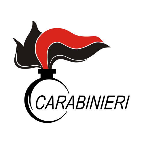 Carabinieri logo vektorové ilustrace