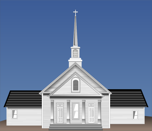 Biserica vector clip art imagine