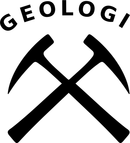 Gráficos del vector símbolo geología