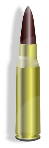 Vector graphics of bullet