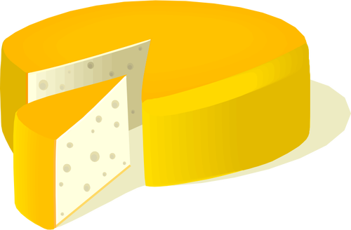 Große Käse schneiden