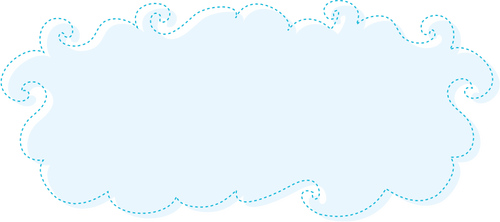 Cartoon cloud | Public domain vectors
