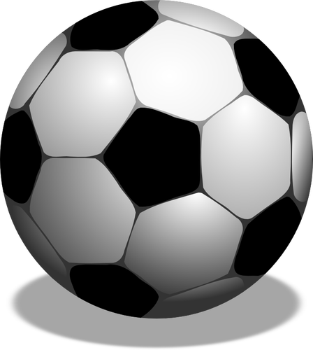 Fotball ball vektorgrafikk