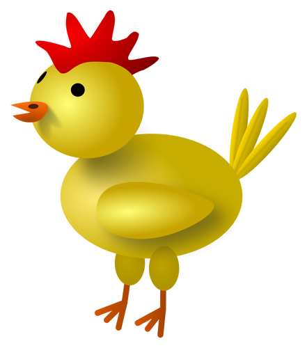 Vektorový obrázek kuřátka