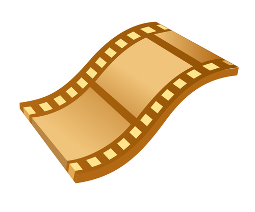 Video tape vector clipart