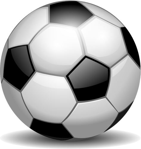 Векторные картинки футбольный мяч с отражениями | Векторы общественного  достояния
