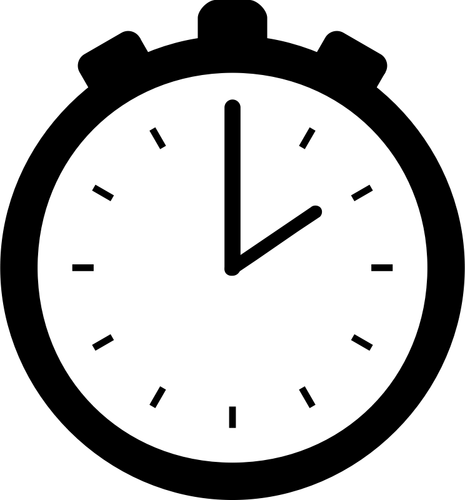 Stopwatch pictogram vectorafbeeldingen