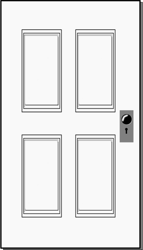 Yksinkertainen ovi