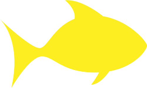 Un peşte galben