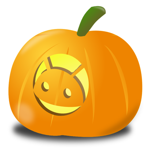 Dibujo vectorial calabaza Android