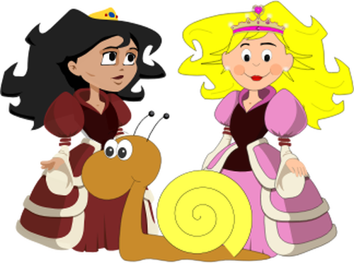 Princesses and snail