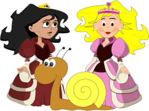 Princesas e caracol