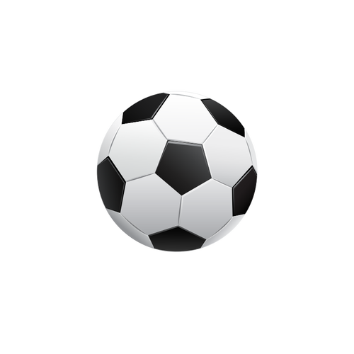 Fußball-Vektor-Bild
