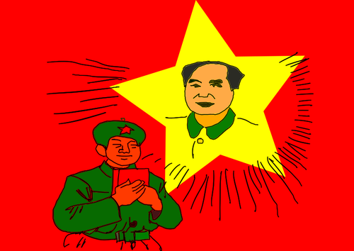 Mao e soldado