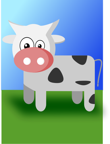 cute cartoon cow