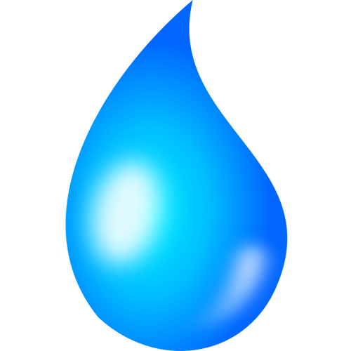 Water drop vector graphics