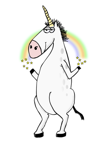 Unicornio utópico