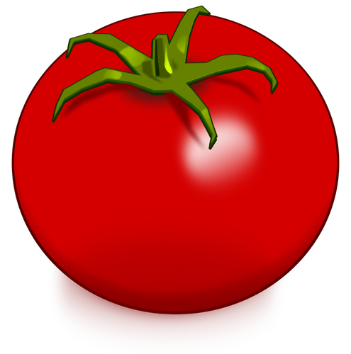 Glossy tomato image