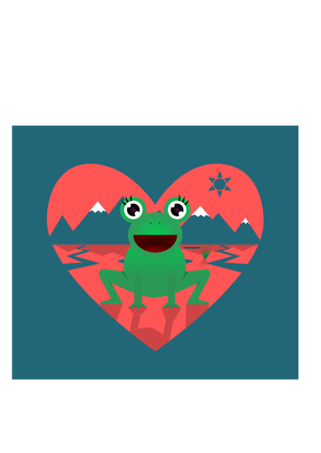 Grenouille d’amour