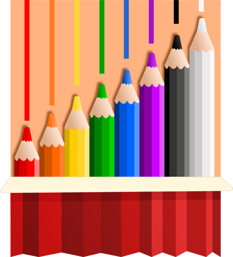 Caja de lápiz de color